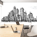 Large Doodle City Wallpaper