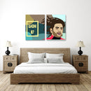 Dhoni Wall Art, Set Of 2