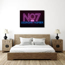 No. 7 Cricket Wall Art