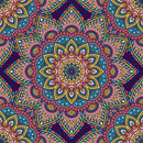 Mandala Art Self Adhesive Sticker For Table