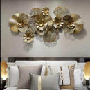 Golden Bouquet Wall Art