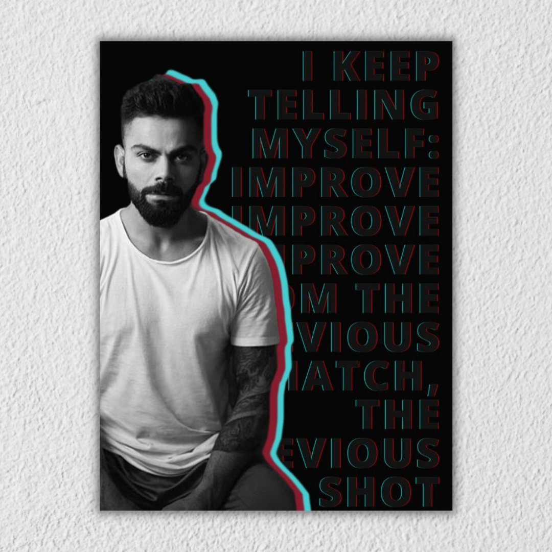 Virat Kohli Wall Art