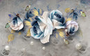Shaded Flowers Customize Wallpaper
