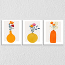 Boho Plant Art Painting Set Of 3