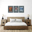 Biker Quotes Wall Art, Set Of 3