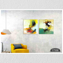 Paint Modern Abstract Art, Set Of 2