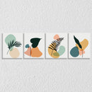Modern Aesthetic Minimalist Art Set Of 4