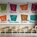 Colourful Menue Customize Wallpaper