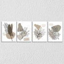 Modern Abstract Art Canvas Set Of 4