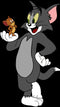 Tom And Jerry Self Adhesive Sticker For Refrigerator