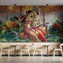 Radhakrishna With Nature Wallpaper