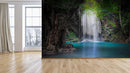 Beautiful Waterfall Forest Wallpaper