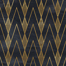 Golden Black Art Self Adhesive Sticker For Table