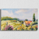 Summer Rural Landscape Scenery