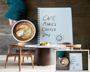 Cafe makes Coffee Day Cafe Wallpaper