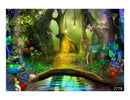 Nightlife in Forest wall covering