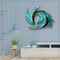 Classy Wall Hangings Blue Feather