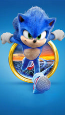 Sonic Anime Self Adhesive Sticker For Refrigerator