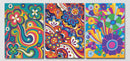 Psychedelic Wall Art, Set Of 3