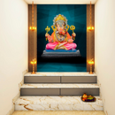 Blue Ganesha Sticker