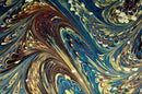Beautiful Peacock Feather Art Self Adhesive Sticker For Refrigerator