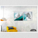 Horse City Art, Set Of 2
