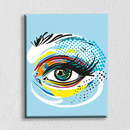 Meditation Cartoon Canvas