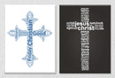 Jesus Quotes On Cross Wall Art, Set Of 2