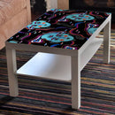 Face Sketch Of Art Self Adhesive Sticker For Table