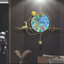 Geometric Deer Wall Clock