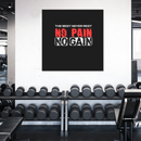 No Pain No Gain Sticker