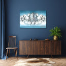 7 Horses Landscape Wall Art 2