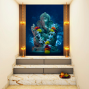 Ceremic Ganpati Idol Sticker