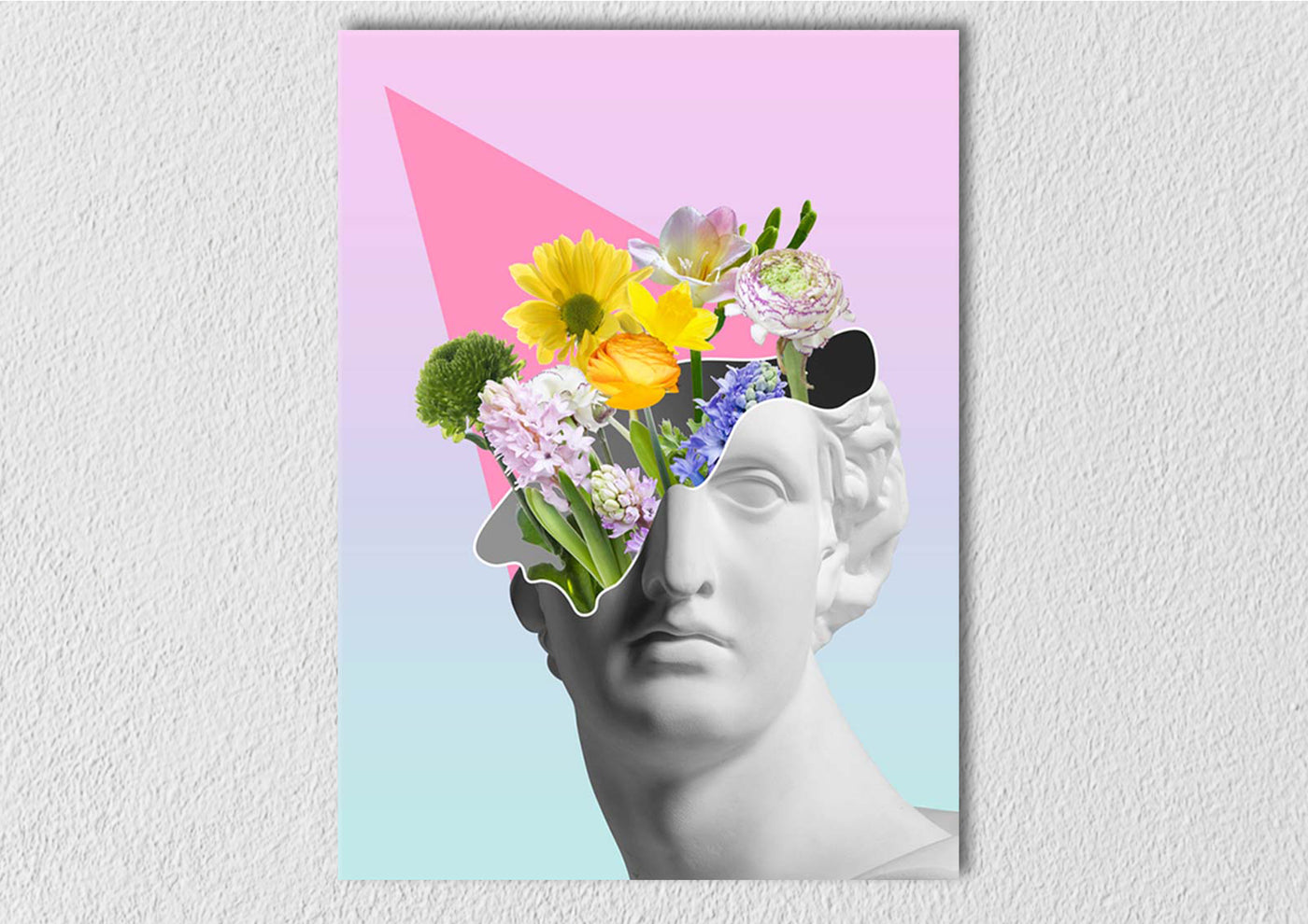 Floral Ancient Sculpture Art