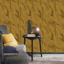 Shine 2 Gold Brass Liner Wallpaper