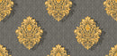 Veluce 3d damask pattern Wallpaper