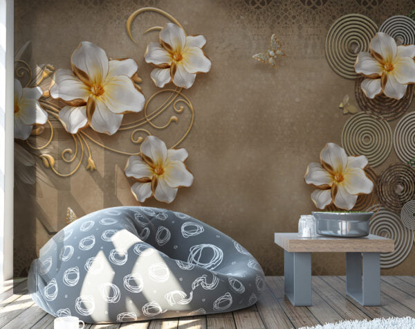 Floral Customised wallpaper for wall