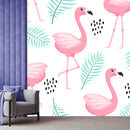 Blue Leaf With White Background