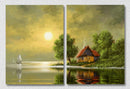 Nature Landscape Wall Art 9, Set Of 2