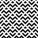 Black And White Line Art Self Adhesive Sticker For Wardrobe