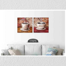 Espresso Cappucina Art, Set Of 2