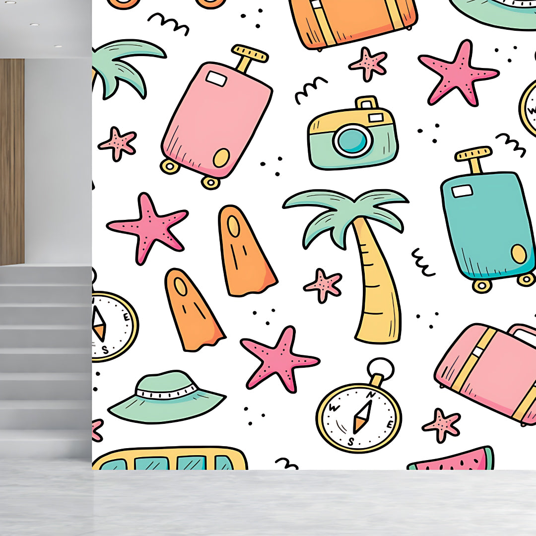 Hand Drawn Pattern Wallpaper