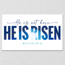 He Is Risen Wall Art