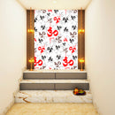 Om Art In Sanskrit Letters Self Adhesive Sticker Poster