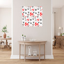 Om Art In Sanskrit Letters Self Adhesive Sticker Poster