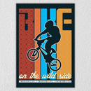 BIKE On The Wild Side Wall Art