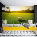 Golf Court And Ball Wallpaper