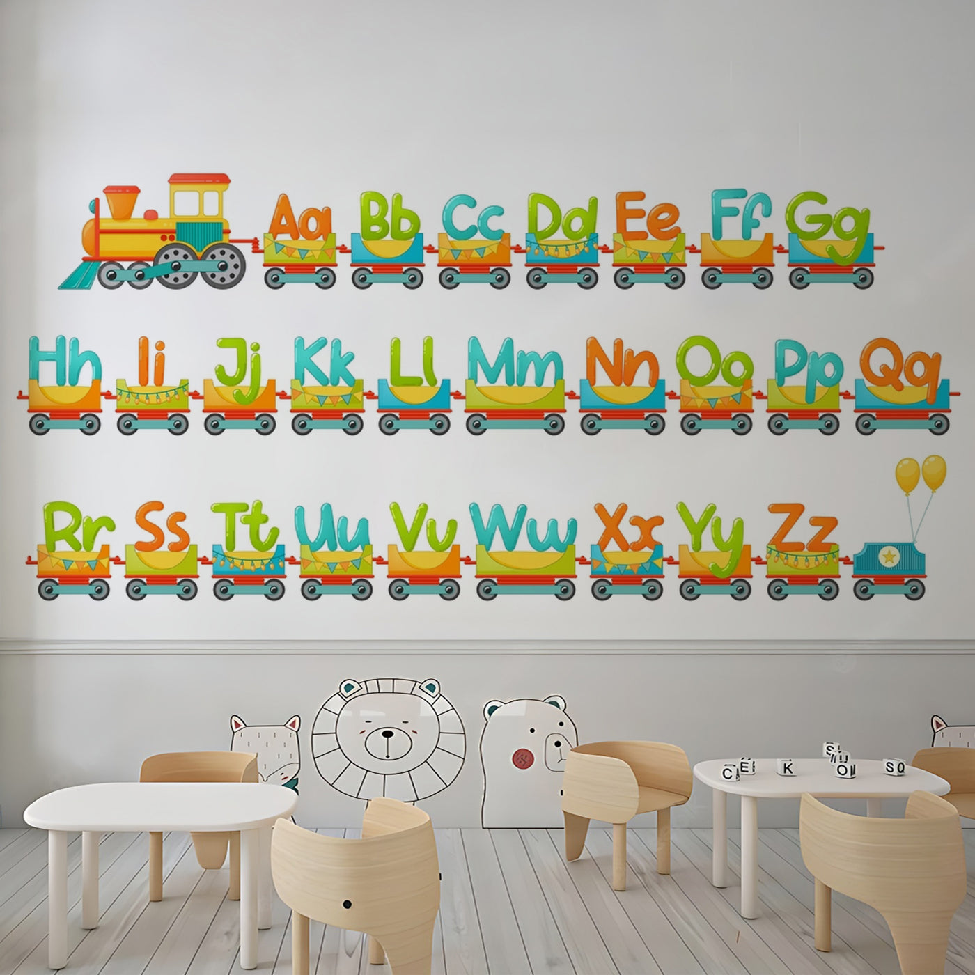Rhyms Express School Wallpaper
