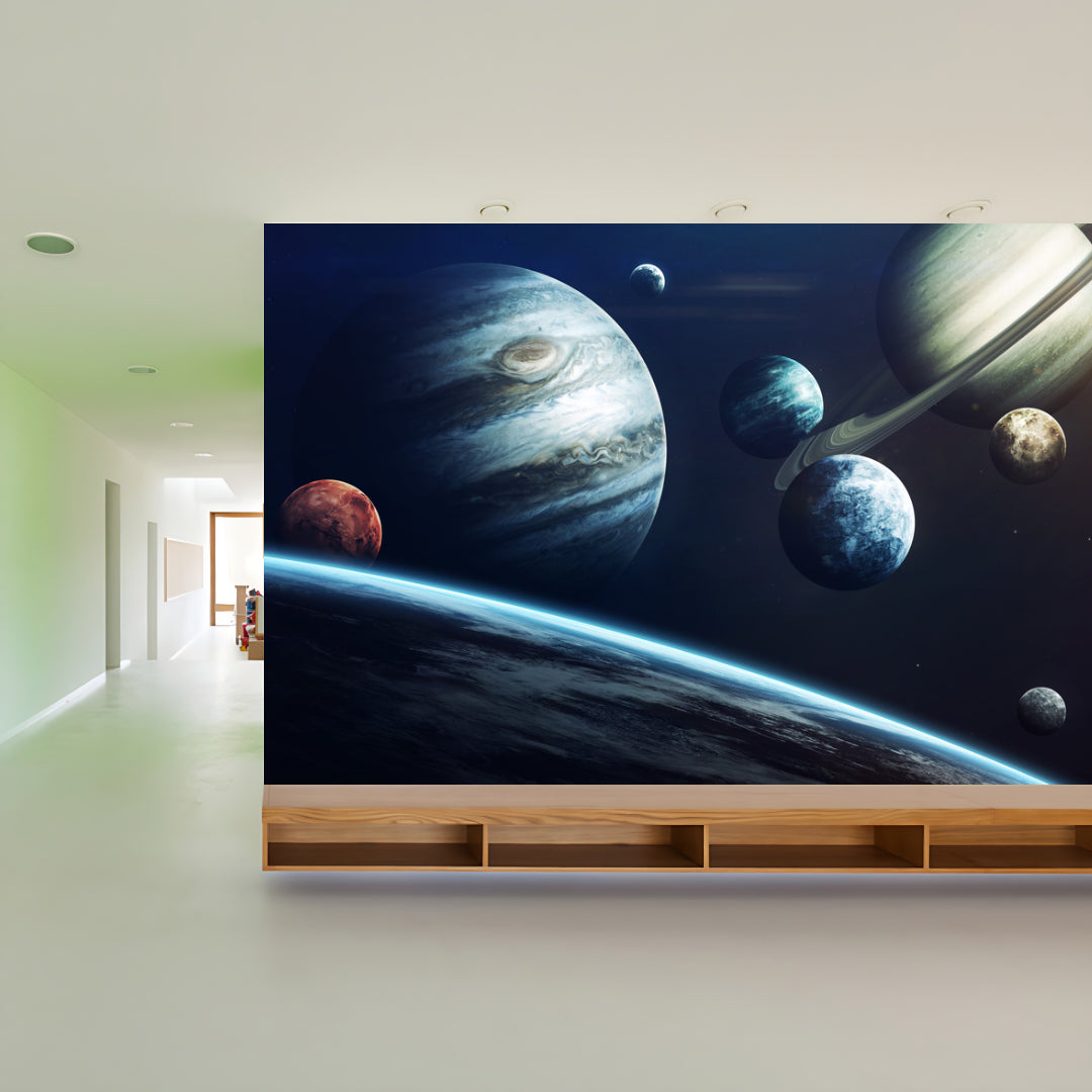Saturn Mars Wallpaper