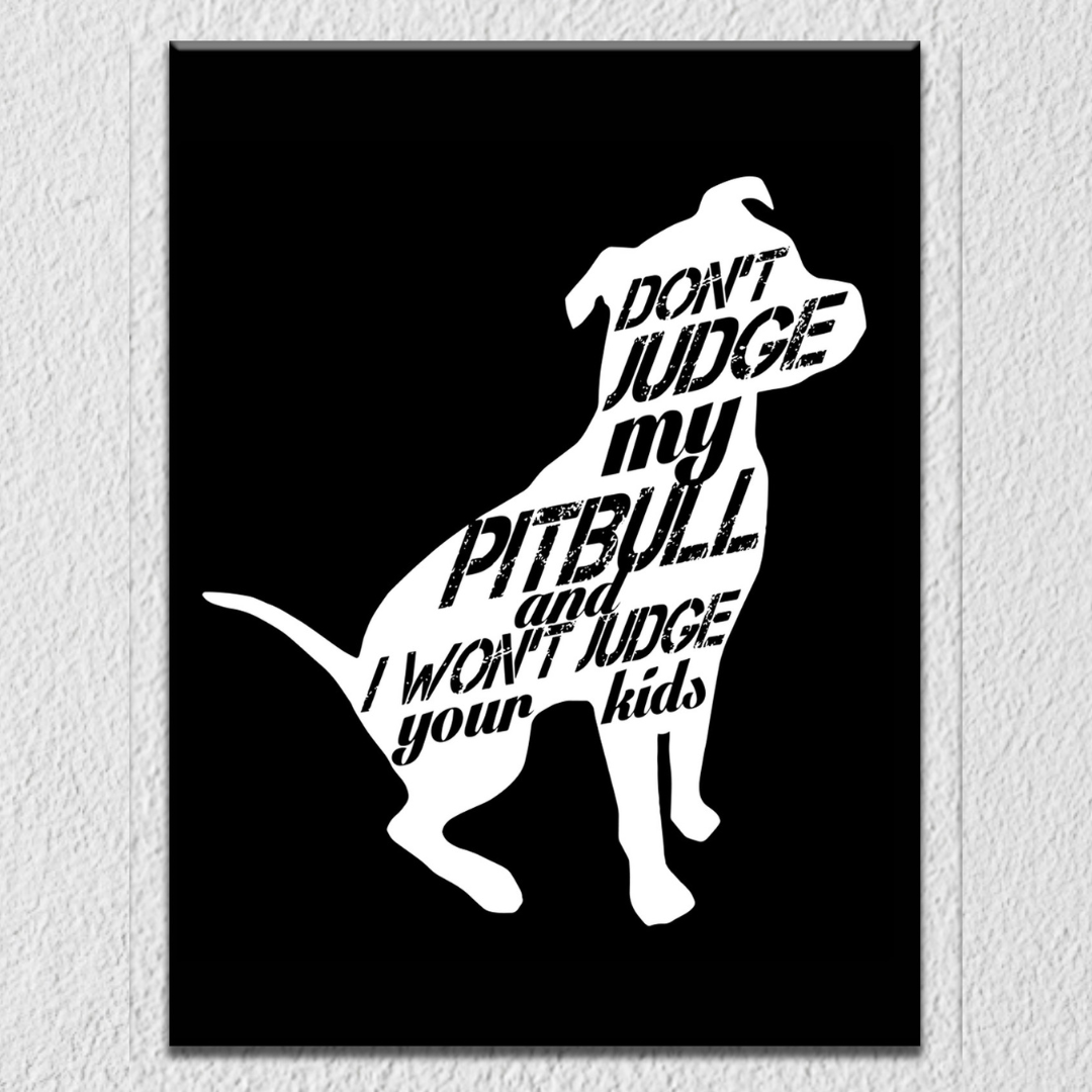 Pitbull Wall Art